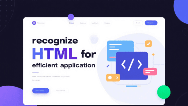 Mengenal HTML untuk Aplikasi Efisien